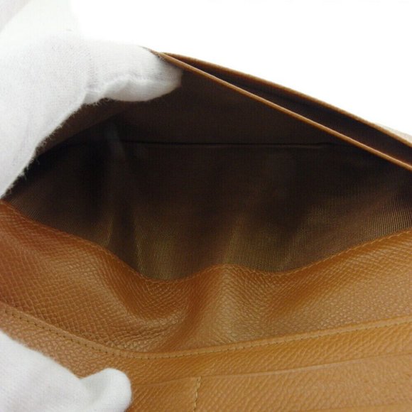 Authenticity guaranteed USED BVLGARI Wallet Classico Leather - Picture 6 of 9